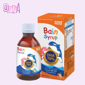 Nutri Master Bain Syrup DHA 70% Omega-3 – 150 ml