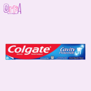 Colgate Cavity Protection Toothpaste with Fluoride, Minty Great Regular Flavor, Anti Cavity Toothpaste, 6 Oz 170 g (USA)