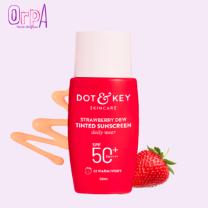 Dot & Key Strawberry Dew Tinted Sunscreen SPF 50+ PA++++ 02 Warm Ivory – 50ml