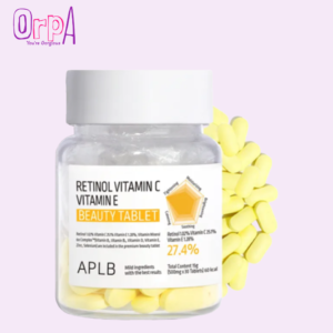 APLB Retinol Vitamin C Vitamin E Beauty Tablet 500mg x 30 Tablets