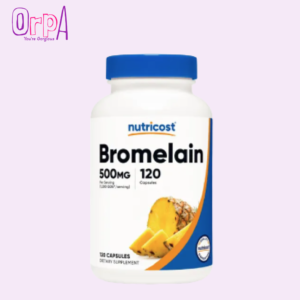 Nutricost Bromelain 500mg, 120 Vegetarian Capsules - Bromelain (1200 GDU)
