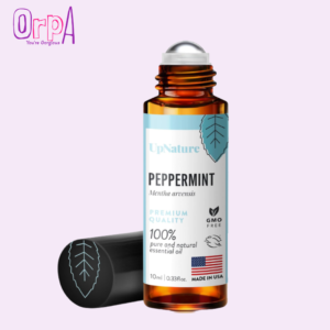 UpNature Peppermint Essential Oil Roll On 10ml | 0.33 fl/oz.