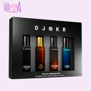 DJOKR Perfume Gift Set Pack of 4x20 ML, Eau de Parfum - 80 ml (For Men)