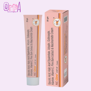 HealNCure NG Glow Cream, Enriched With Kojic Acid and Glycolic Acid - 20gm