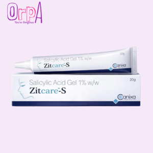Zitcare S Salicylic Acid Gel 1% w/w Acne and Pimple Treatment for Clear Skin (20g)