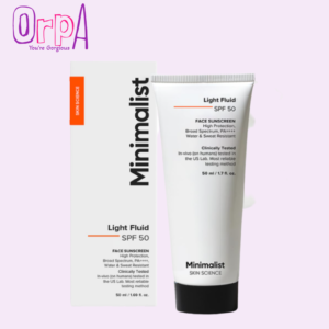Minimalist Light Fluid Sunscreen SPF 50 for Oily Skin 50ml