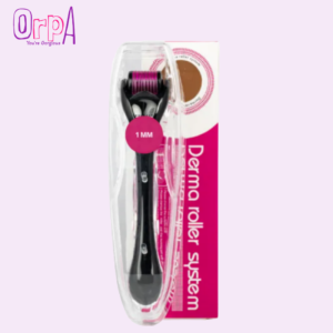 Drs Derma Roller 1mm For Hair Growth And Face - 540 Microneedles - Black Head Remover