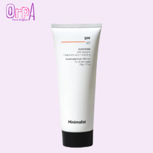 Minimalist Sunscreeen SPF 60 PA ++++ - 50g