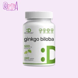 DEAL SUPPLEMENT Ginkgo Biloba 500mg Per Serving – 240 Capsules