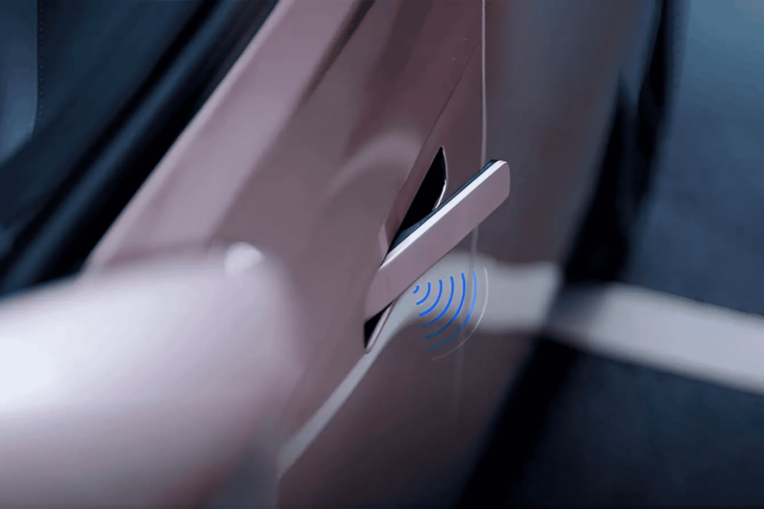 Flush Door Handle dengan Keyless Access
