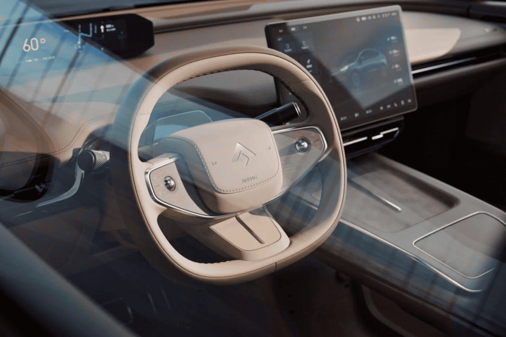 Minimalist Steering Wheel Design