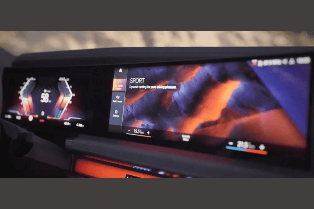 BMW Curved Display