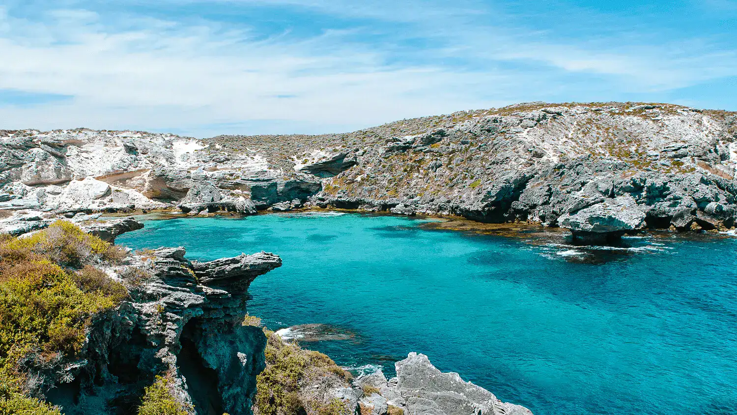 Cape Vlamingh near West End on Rottnest Island