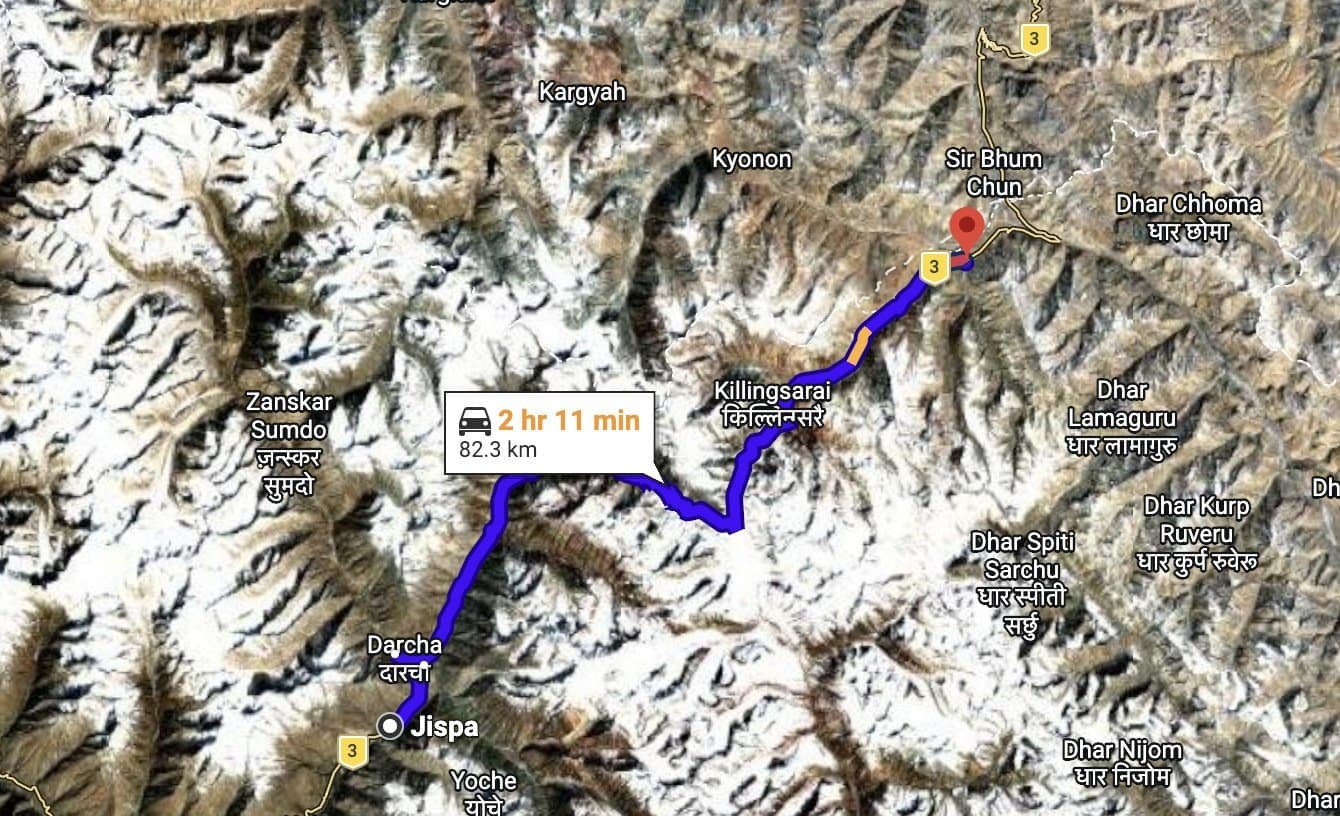 Jispa → Sarchu (Baralacha La) — Zanskar bike trip, Ladakh motorcycle tour, Outriders Co.