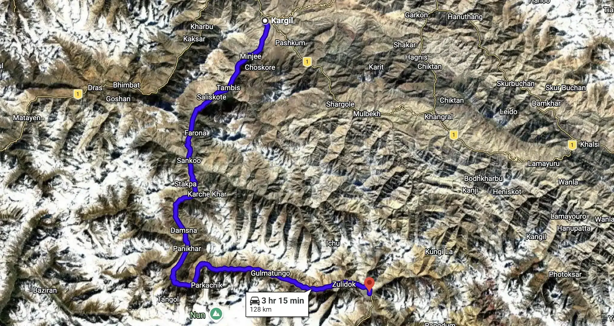 Kargil → Rangdum — Up the Suru Valley — Zanskar bike trip, Ladakh motorcycle tour, Outriders Co.
