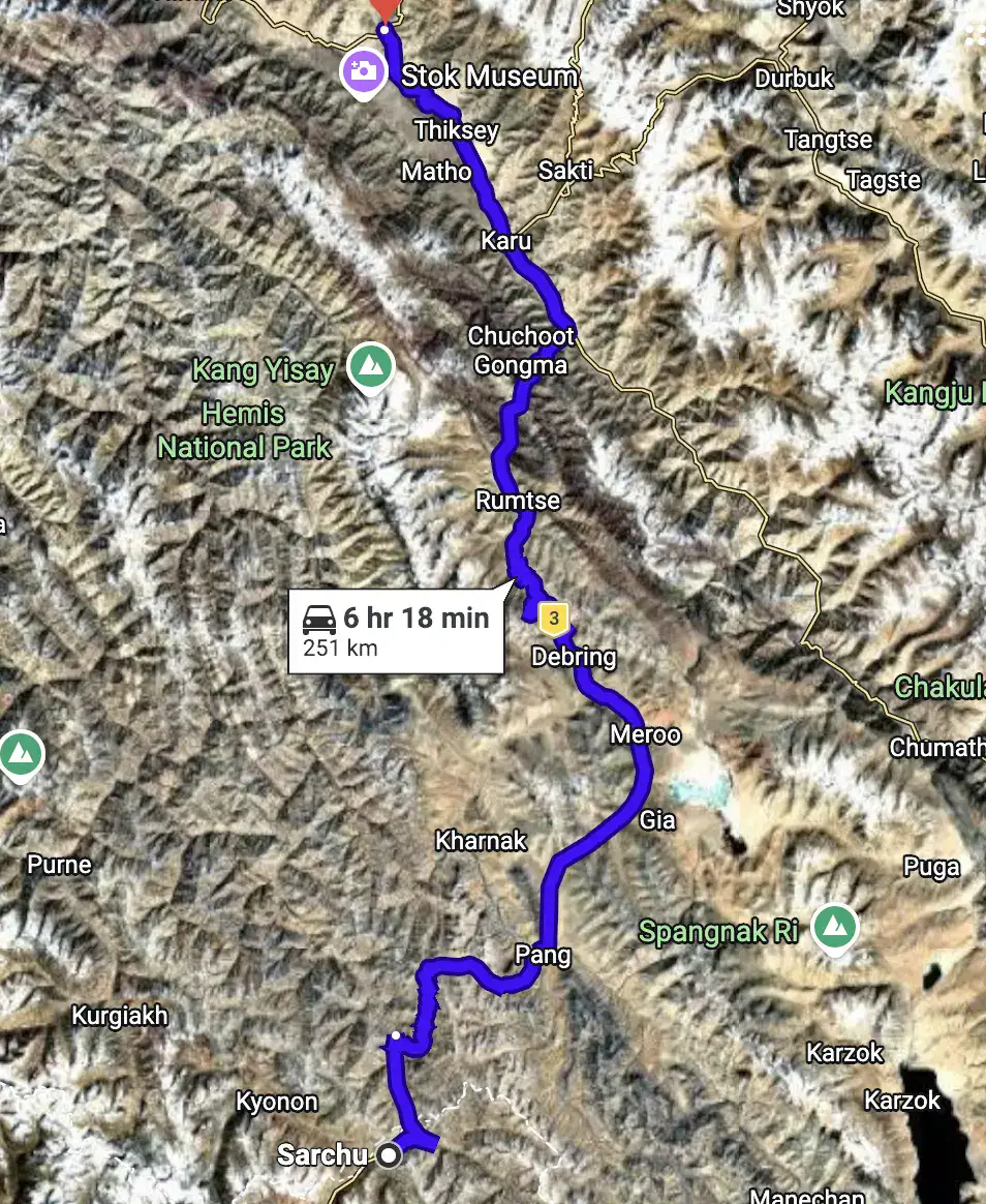 Sarchu → Leh (Nakee La · Lachulung La · Tanglang La) — Zanskar bike trip, Ladakh motorcycle tour, Outriders Co.
