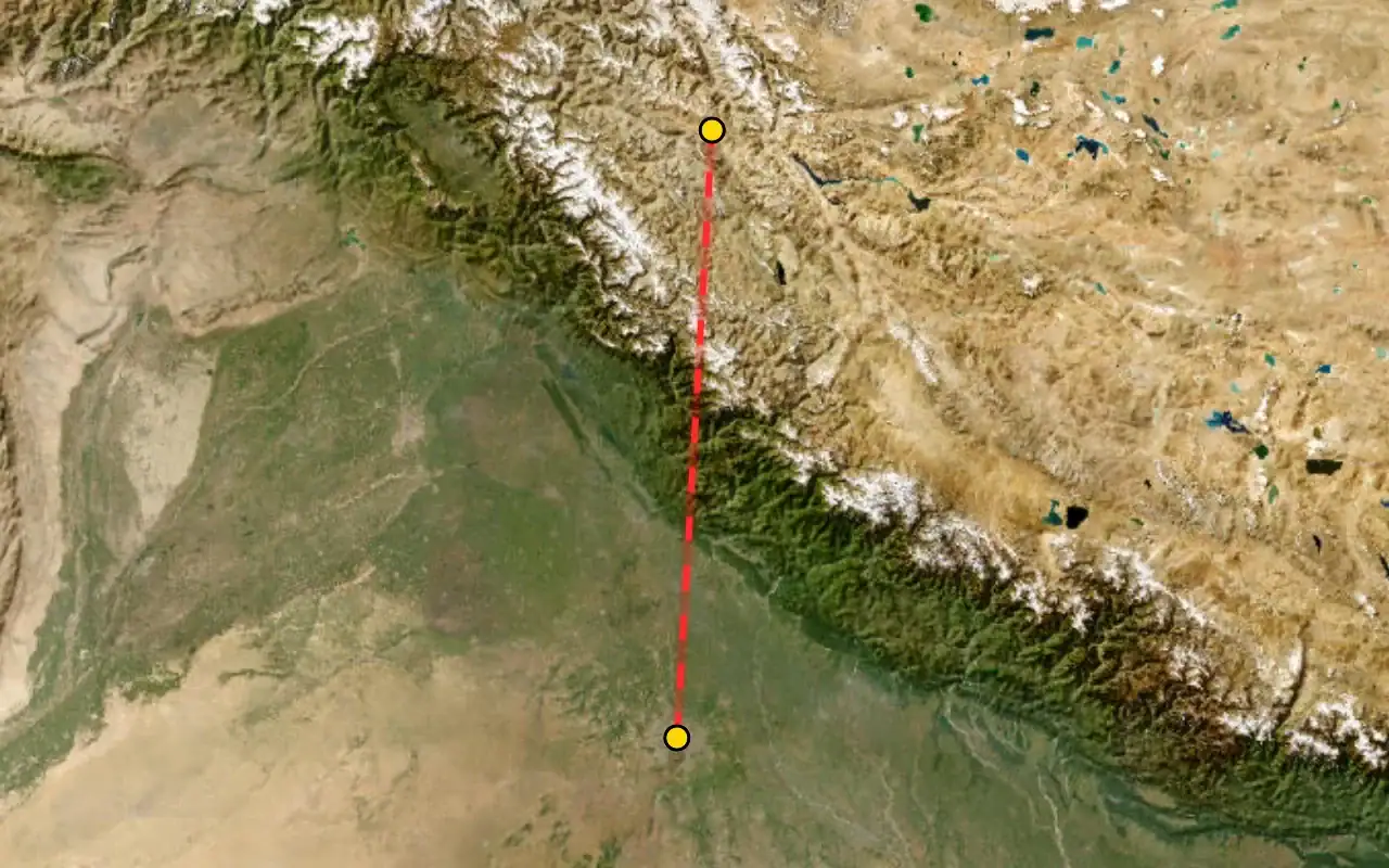 Delhi → Leh (Flight Into the Sky) — Umling La & Eastern Ladakh motorcycle tour, Outriders Co.