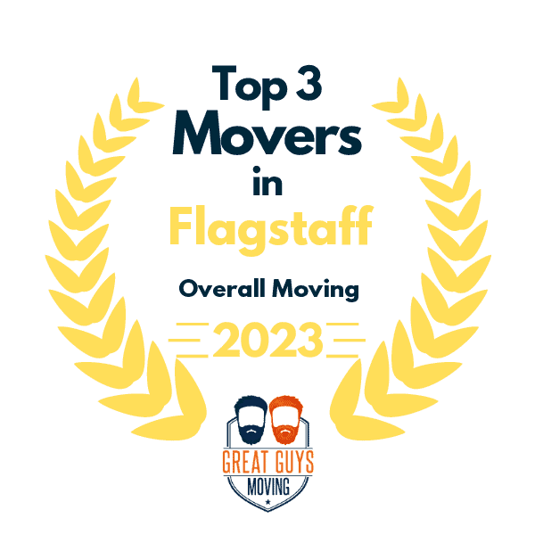 Top 3 movers in Flagstaff, AZ badge