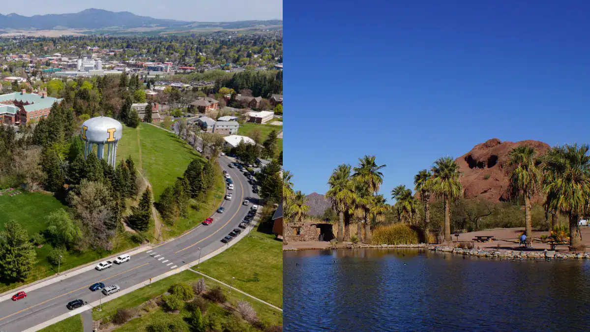 a featured image of Idaho vs Arizona - Key Differences and Long Distance Moving Tips