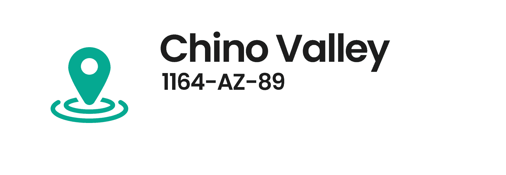 Chino Valley SA page map pin