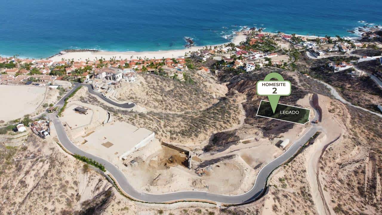 Aerial View Of Palmilla Real Estate Development Showing Homesites And Coastal Scenery In Mexico.