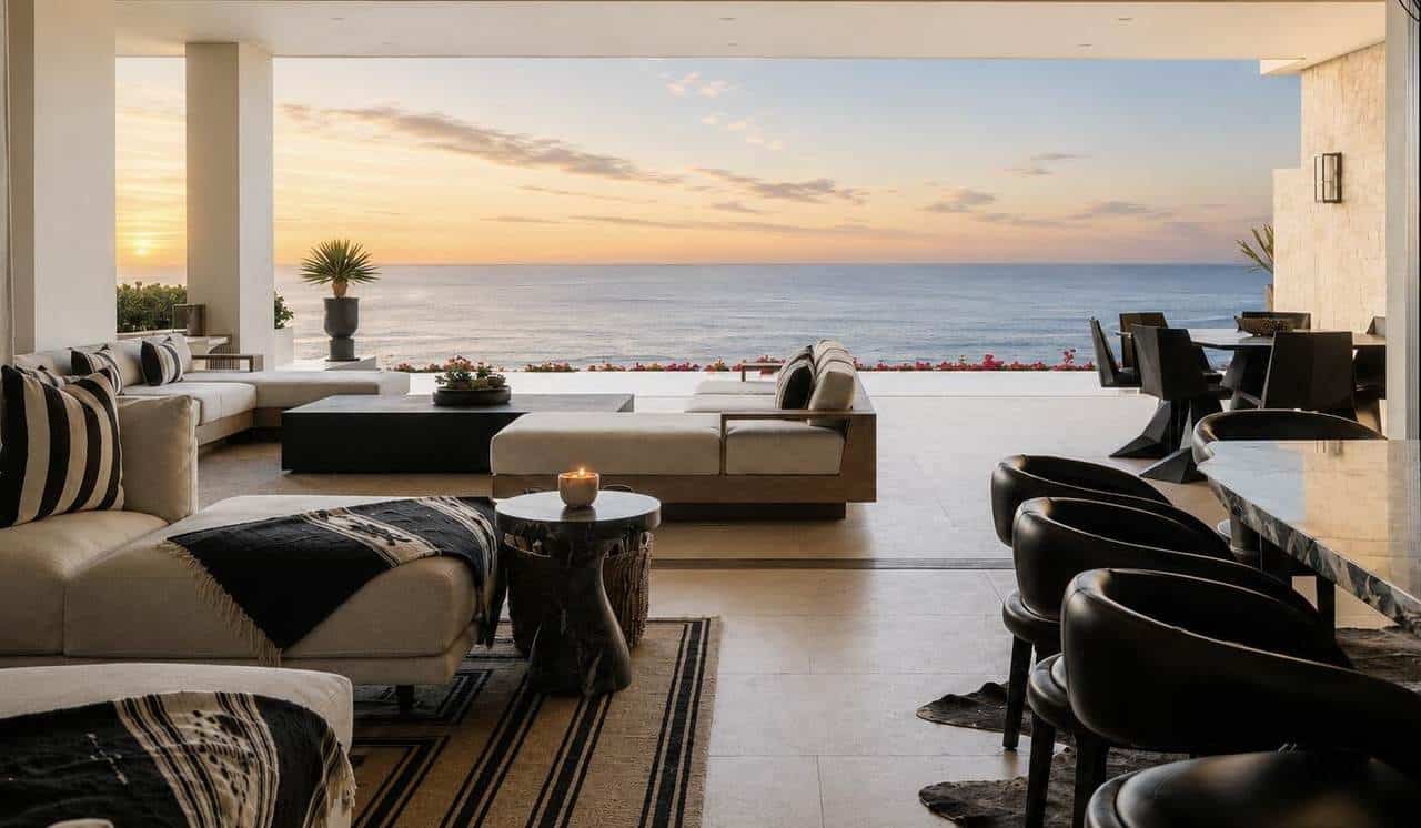 Palmilla Oceanview Villa With Spacious Outdoor Living And Stunning Sunset Views.