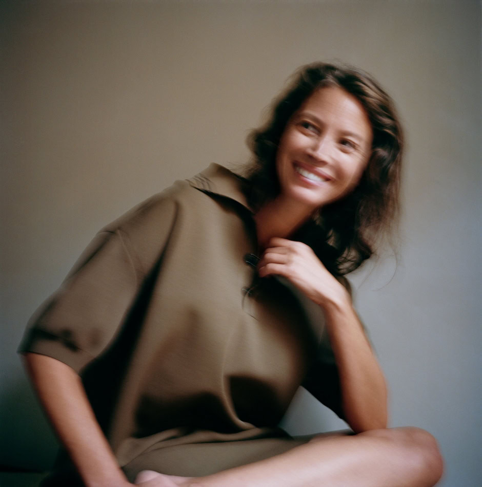 Elegant woman portrait by Pamela Hanson Photography, showcasing professional fashion and lifestyle photography with natural lighting and authentic expressions.