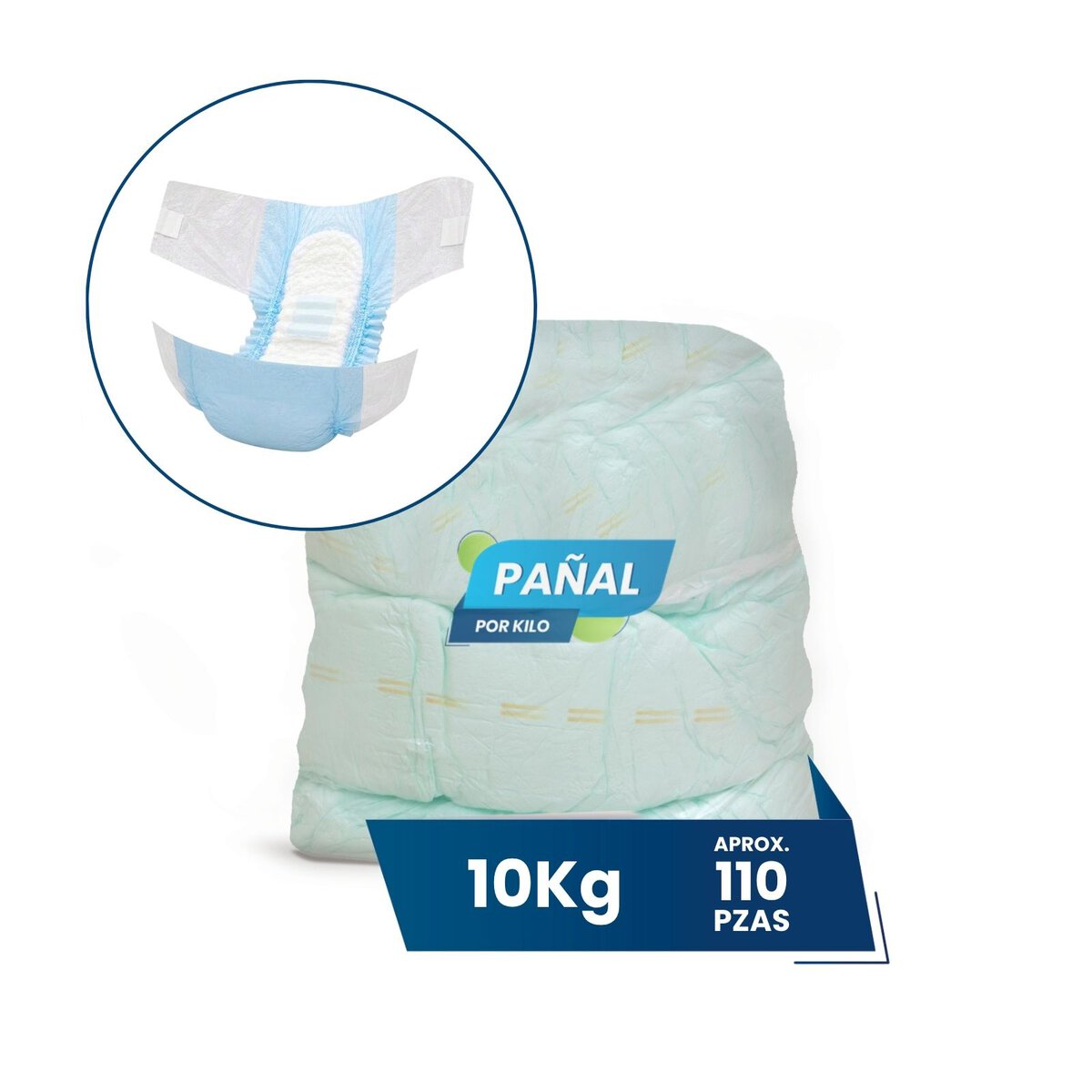 Pañales Desechables para Adulto, hombres y mujeres - 10kg - Disponible en todas las tallas