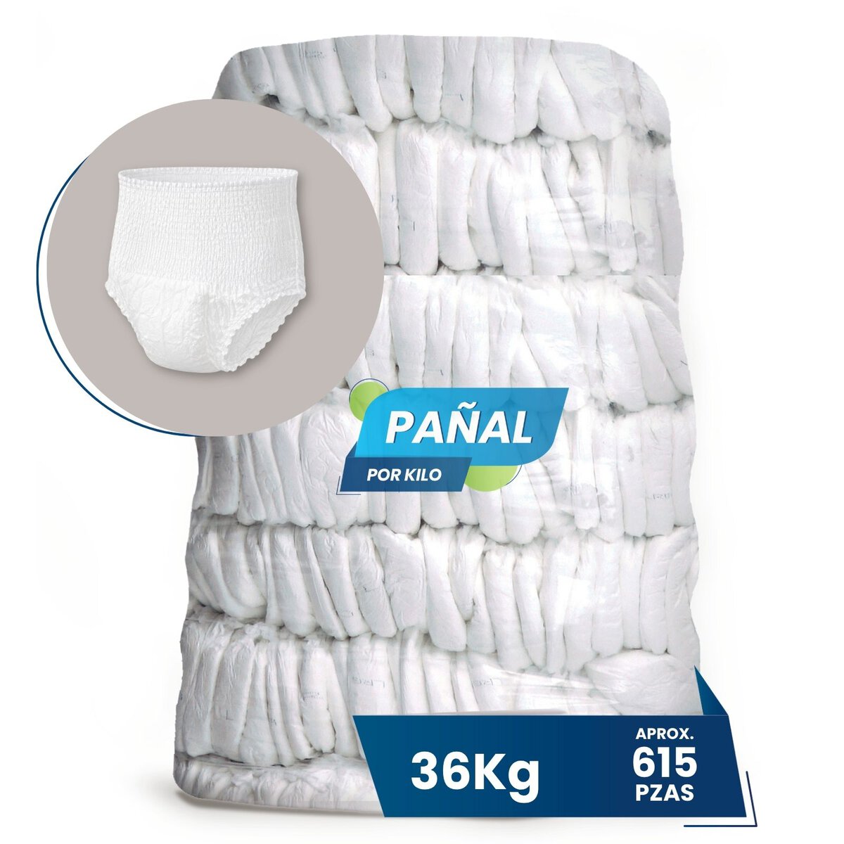 Pañales Desechables Tipo Calzón Para Adulto - 36kg - Disponible en todas las tallas