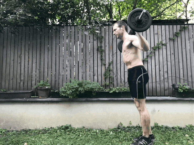 Barbell Lunge
