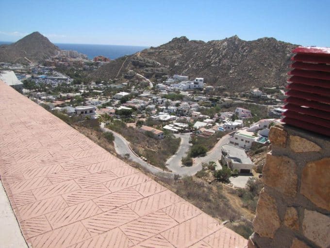 Panoramic View Of Pedregal Hillside Homes Overlooking The Ocean And Surrounding Mountains, Showcasing The Neighborhood'S Scenic Landscape And Property Layout.