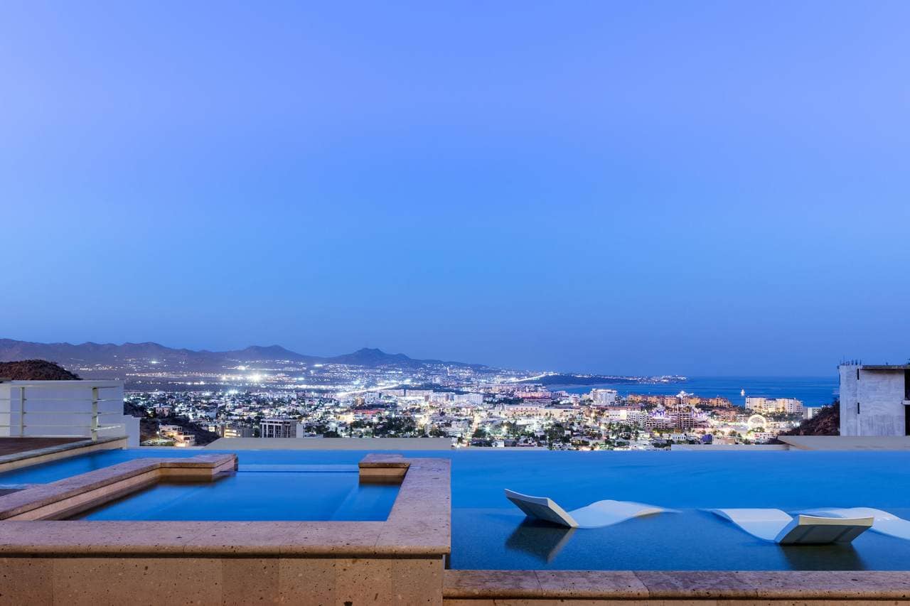 Pedregal Hillside Home With Stunning Ocean And City Views, Perfect For Luxury Living And Relaxing Evenings.