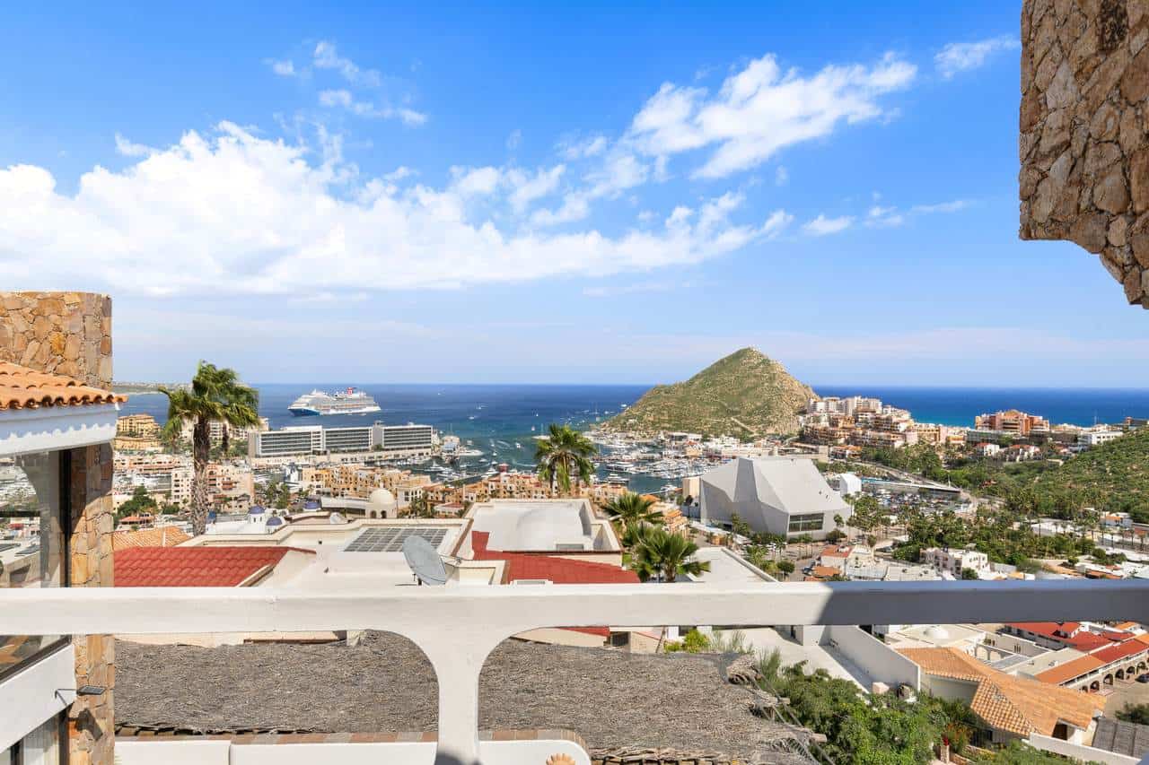 Pedregal Ocean View Villa With Stunning Cabo San Lucas Scenery And Marina Views.