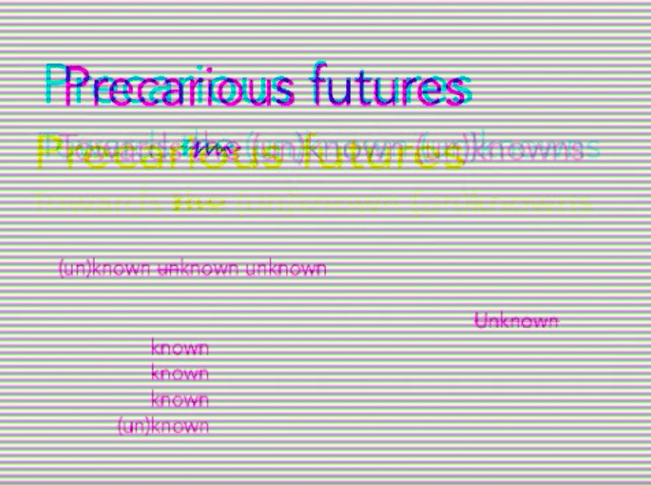 Precarious futures