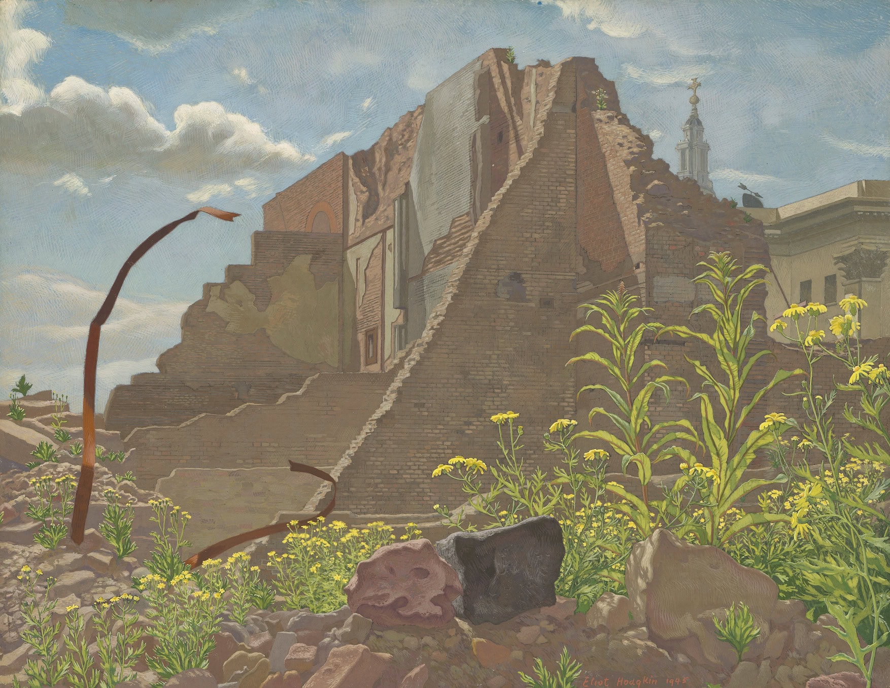 Beauty from the ruins of war