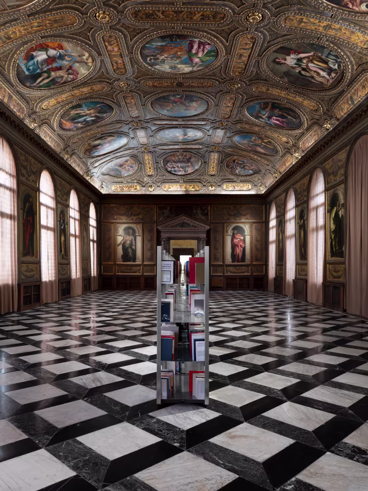 Lara Favaretto at Biblioteca Marciana in Venice ★☆☆☆☆