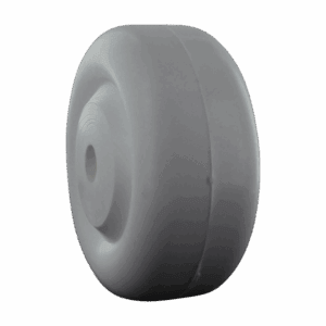 3" Polypropylene Wheel with 3/8" Bore