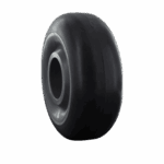 Heavy-duty black caster wheel for industrial equipment from P&H Casters.