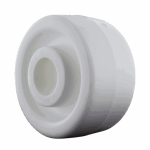 4" Polypropylene Wheel with 1-3/16" Bore