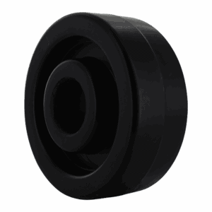 4" Polypropylene Wheel with 1-3/16" Bore