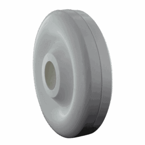 5" Polypropylene Wheel with 1-1/8" Bore