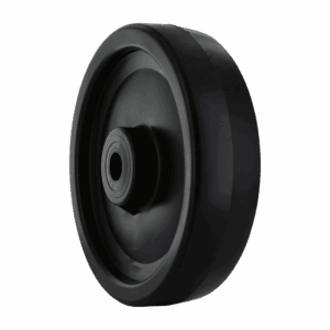 8" Polypropylene Wheel with 1/2" Bore