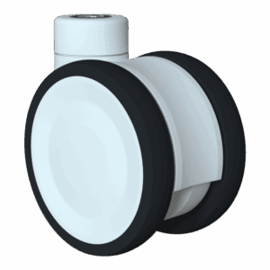 100mm Tandem Swivel Caster with TPE Wheel