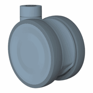 125mm Tandem Swivel Caster with TPE Wheel
