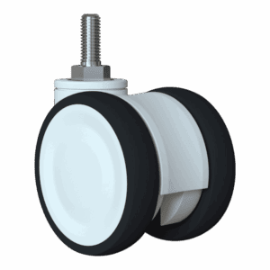 75mm Tandem Low Height Swivel Caster with TPE Wheel