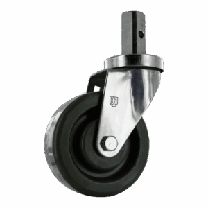 4" Stainless Steel Swivel Caster with Epoxy Resin Wheel