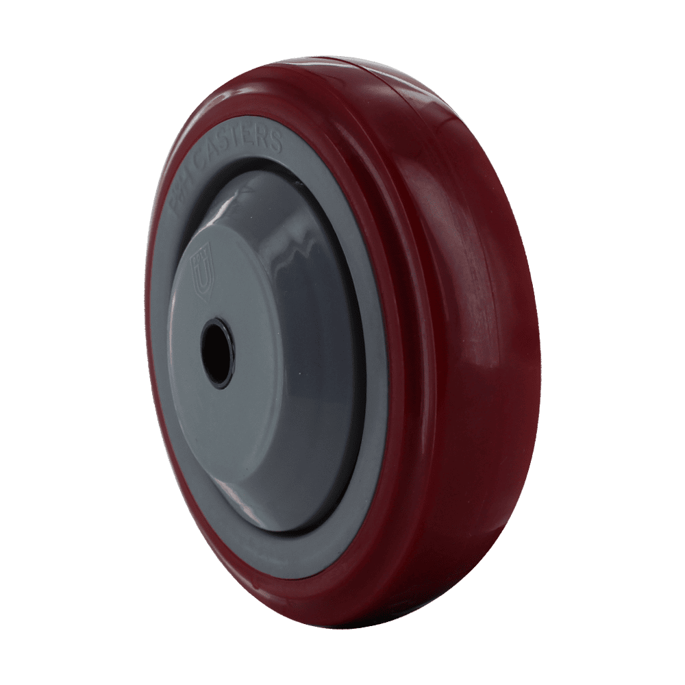 4" TPU Wheel with 3/8" Bore