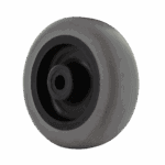 Heavy-duty industrial caster wheel for machinery and equipment.