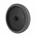 Durable 5-inch TPR caster wheel with 5/16 inch bore for industrial use.
