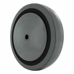 6" TPR Wheel with 3/8" Bore